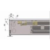 Внутрипольный конвектор длиной 30 см - 1 м Minib COIL-KT0 900