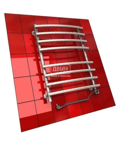 Электрический полотенцесушитель лесенка Двин R TWIST 60/40 el