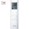 Мульти сплит система на 2 комнаты Midea M2OF-18HFN1-Q/MSMBAU-09HRFN1-Q(BW)*2шт