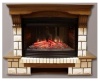 Очаг электрокамина InterFlame Panoramic 33 Quartz LED FX