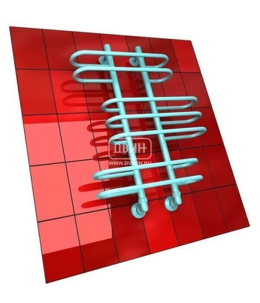 Водяной полотенцесушитель лесенка Двин Z (1" - 1/2) 120/60