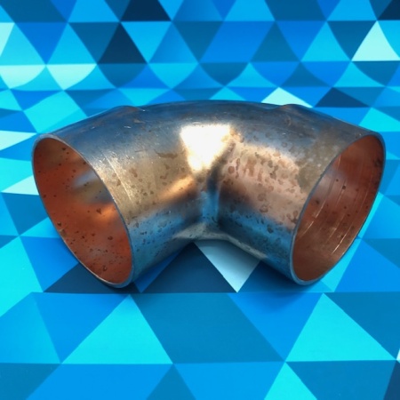 Угол медный 90гр. 2-5/8" (66,68мм) пайка