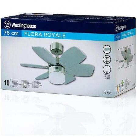 Вентилятор с подсветкой Westinghouse Flora Royal