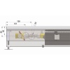 Внутрипольный конвектор длиной 1,1 м - 1,5 м Minib COIL-KT110 1250
