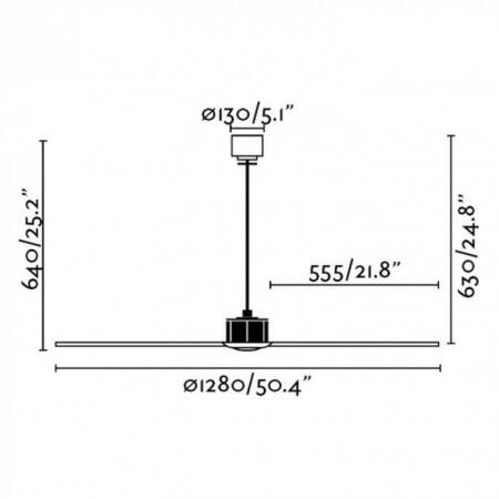 Вентилятор без подсветки Faro Just Fan Copper