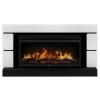 Каминокомплект: Очаг Electrolux EFP/P-4220LS, портал Moderno 42/40/36, белый