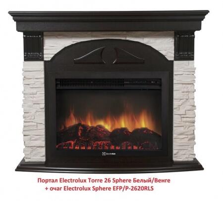 Очаг электрокамина Electrolux Sphere EFP/P-2620RLS