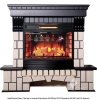 Каменный камин (портал+очаг) InterFlame Exter / Экстер с очагом Panoramic 06-25Led F/X Panoramic 08-