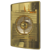 Вытяжка для ванной диаметр 125 мм ERA STANDARD 5C Gold
