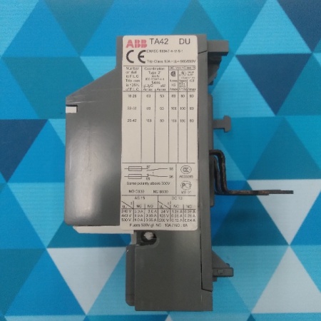 ABB Тепловое реле TA42 DU 42 (29A по 42A, для контактов A30..A40) (1SAZ311201R1003) Чешская Республи