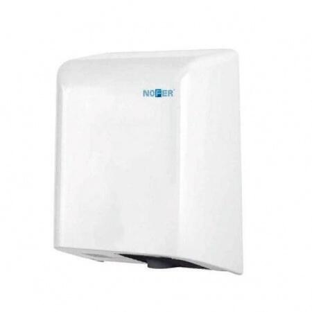 Пластиковая сушилка для рук Nofer FUGA 800 W белая пластик