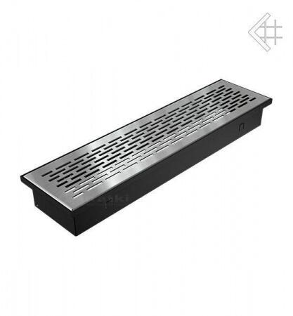 Вентиляционная решетка для камина Kratki НАПОЛЬНАЯ стальная 9x40 940/SZ/FLOOR