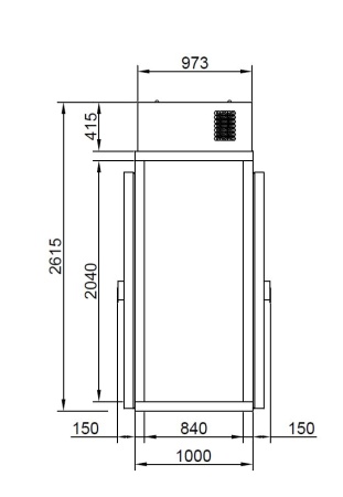 КХН-1,44 Minicella MM 2 двери