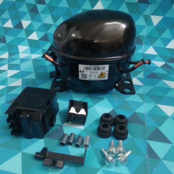 Компрессор (R600) Huaguang Wanbao (185Вт) ETA110L (LBP, 185Вт при -23.3C*/ASHRAE, 10,7см3) Китай