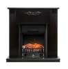 Электрокамин (очаг) со звуком для дачи Royal Flame Fobos FX M Brass/Black