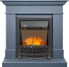 Каминокомплект California STD CRM (Разборный) - Санд антрацит с очагом Aspen Black (Royal Flame)