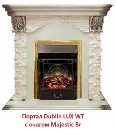 Портал из камня Real-Flame Dublin LUX STD/EUG