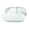 Диспенсер для туалетной бумаги Tork SmartOne двойной в мини-рулонах Т9 белый