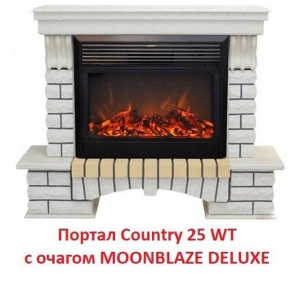 Портал из камня Real-Flame Country 25 WT