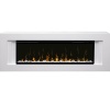 Каминокомплект Line - Белый с очагом Ignite XLF50
