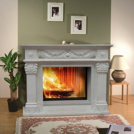 Облицовка для дровяных каминов DeMarco APOLLO Carrara Light