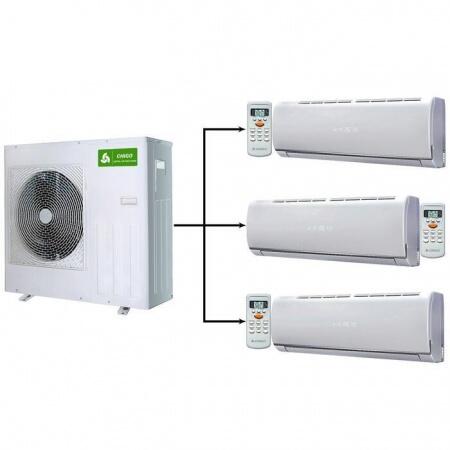 Внешний блок мульти сплит-системы на 3 комнаты Chigo C3OU-21HVR1/CSG-07HVR1(J150)*3шт