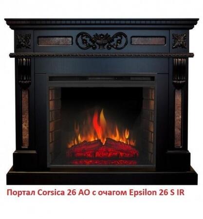Очаг электрокамина Real-Flame Epsilon 26 S IR