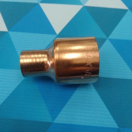 Муфта-переходник С*С, 1 1/8" x 5/8" (пайка, медь)