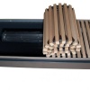 Внутрипольный конвектор длиной 2,1 м - 3 м КЗТО Бриз В 240x85x3000