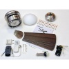 Вентилятор с подсветкой Westinghouse Colosseum White