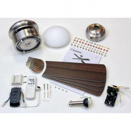 Вентилятор с подсветкой Westinghouse Colosseum White