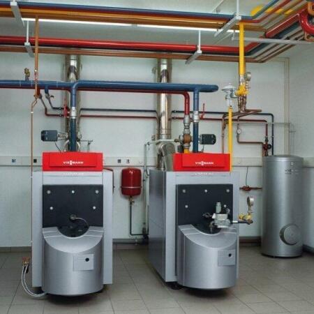 Комбинированный котел до 30 кВт Viessmann Vitorond 100 (22 кВт) (VR2BB04)