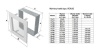 Вентиляционная решетка для камина Kratki 22x30 Venus бежевая 22/30VK