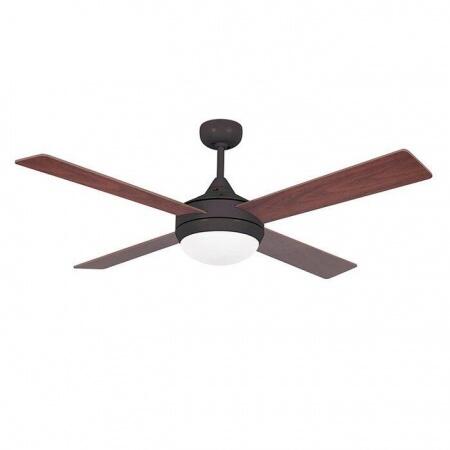Вентилятор с подсветкой Faro Icaria Brown