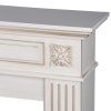 Портал Firelight Siena 42/40/36, слоновая кость с золотой патиной