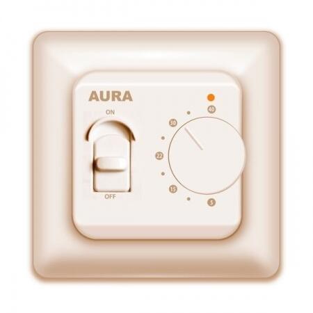 Терморегулятор для теплого пола Aura LTC 230 кремовый