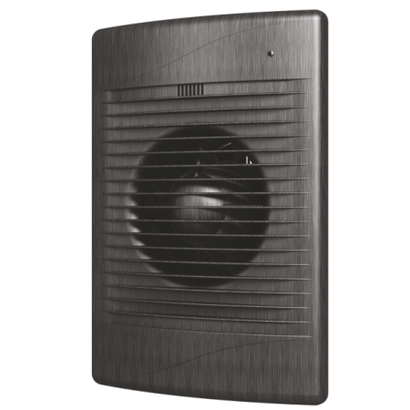 Вытяжка для ванной диаметр 125 мм ERA STANDARD 5C black Al