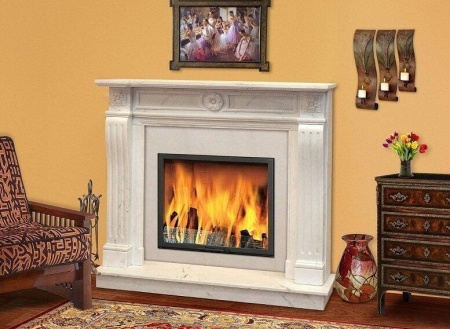 Облицовка для дровяных каминов DeMarco THALJA Carrara Light