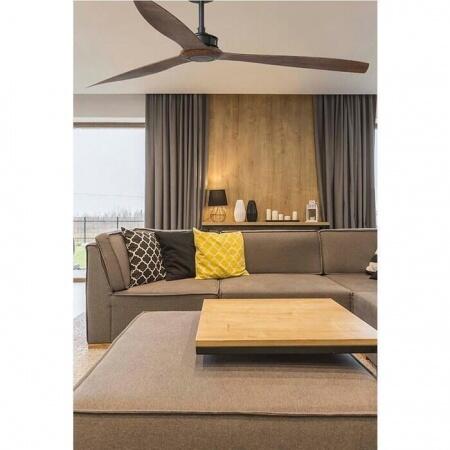 Вентилятор без подсветки Faro Just Fan Matt Black 178