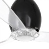 Вентилятор с подсветкой Faro Mini Eterfan Shiny Black 1L