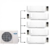 Мульти сплит система на 5 комнат General Climate GU-M5EA42HN1/GC-MES07HRN1*5шт