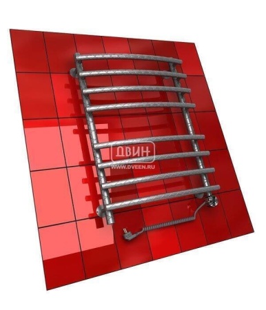Электрический полотенцесушитель лесенка Двин R  TWIST 120/60 el