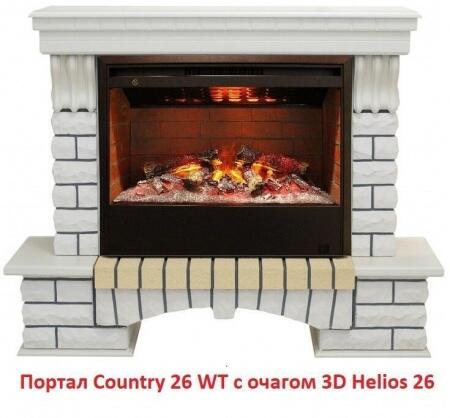 Портал из камня Real-Flame Country 25 WT