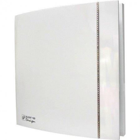 Вытяжка для ванной диаметр 100 мм Soler & Palau SILENT-100 CZ DESIGN SWAROVSKI (230V 50)