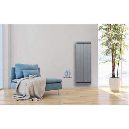 Конвектор электрический Noirot Calidou Smart ECOcontrol/Антрацитовый 1000-вертикальный