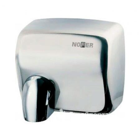 Металлическая сушилка для рук Nofer CYCLON 2450 W глянцевая