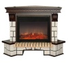 Электрокамин (очаг+портал) Real-Flame Stone Corner new 26 с очагом Moonblaze lux Bl/Br