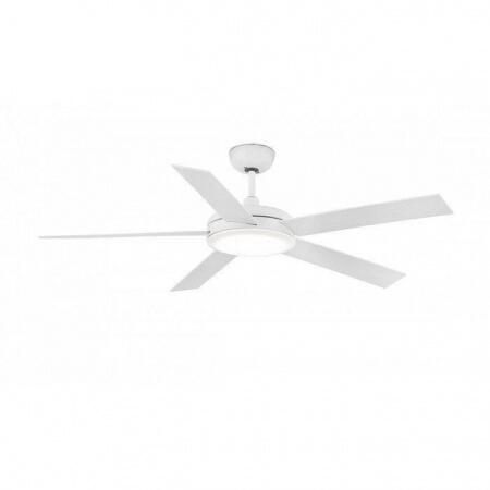 Вентилятор с подсветкой Faro Nova White 1L