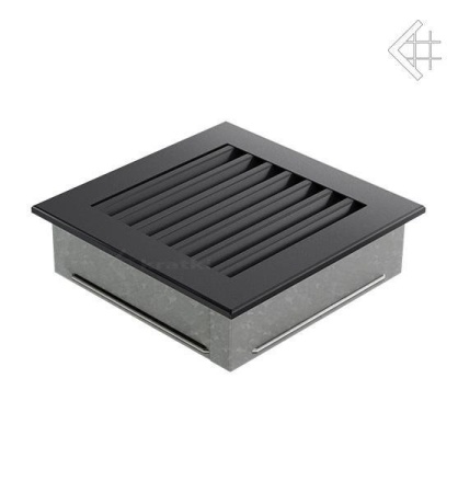 Вентиляционная решетка для камина Kratki 17x17 FRESH графитовая 17G/FRESH
