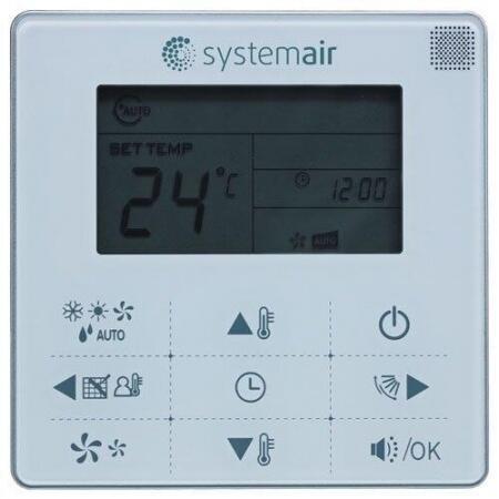 Мощная сплит-система канального типа Systemair SYSPLIT DUCT 96 HP R